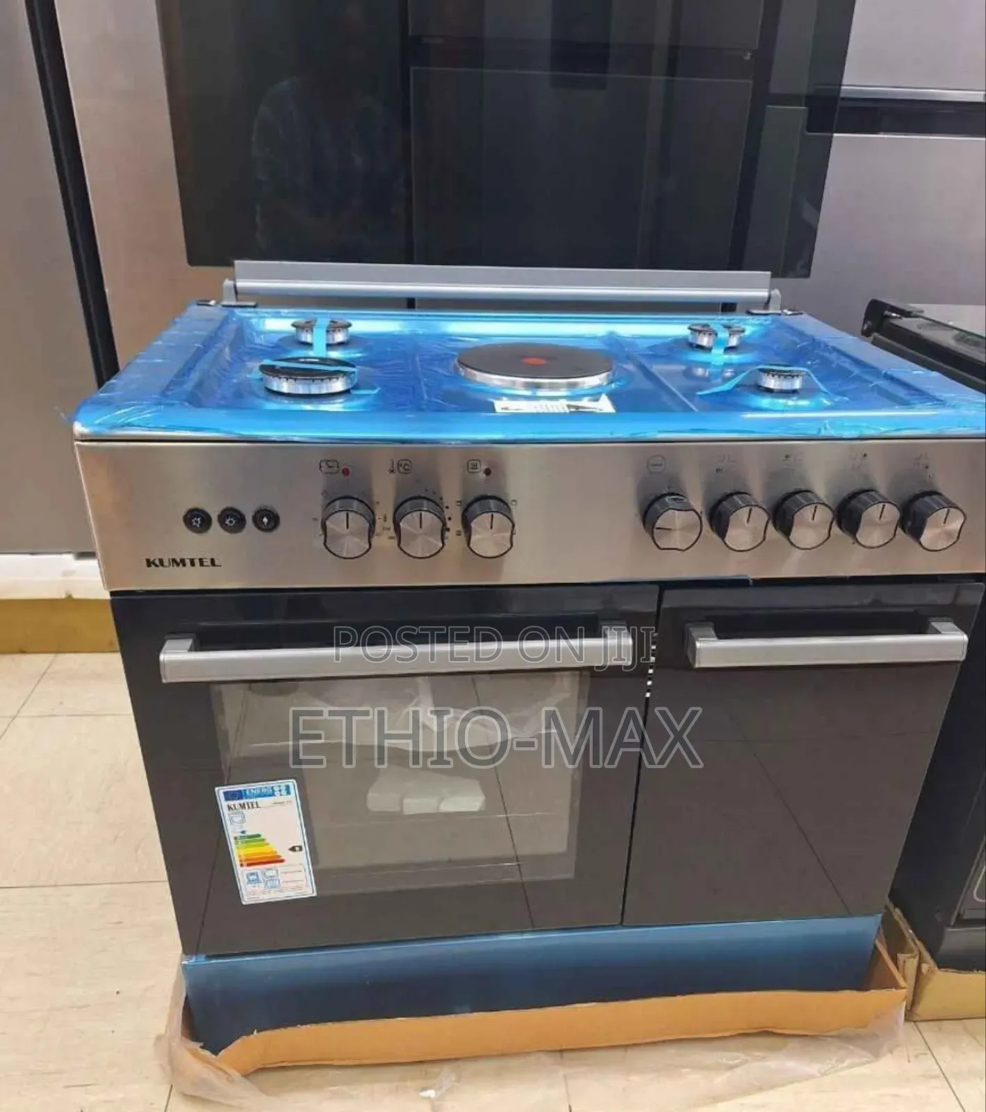 Kumtel 60×90cm Oven – Large Gas Cooker | Powerful Durable