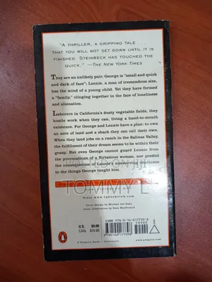 Of Mice and Men by John Steinbeck