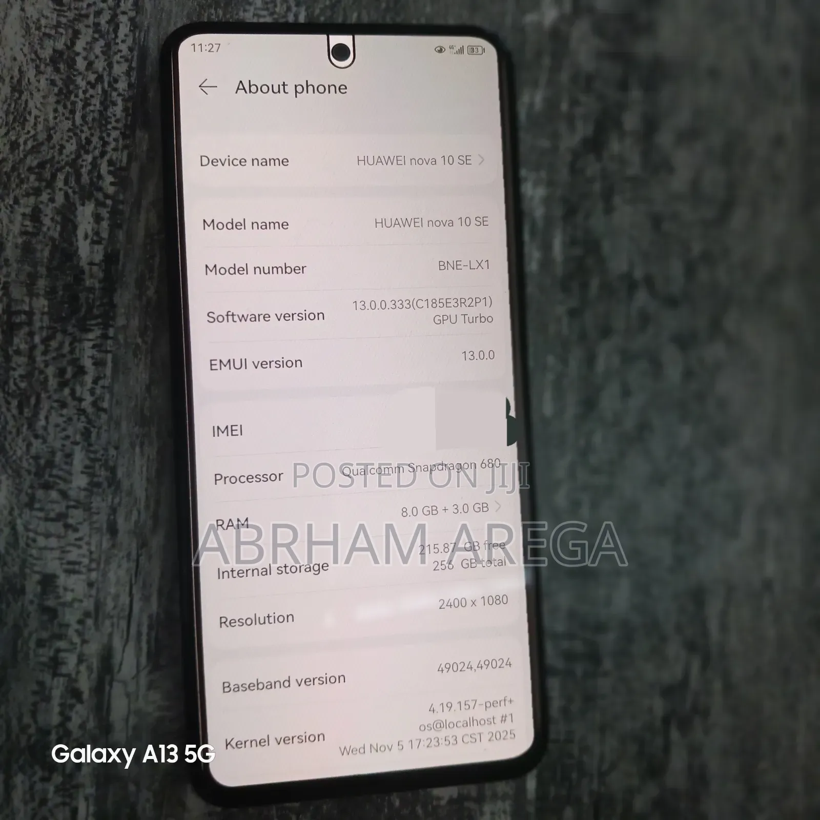 Huawei nova 10 SE 256 GB Gray