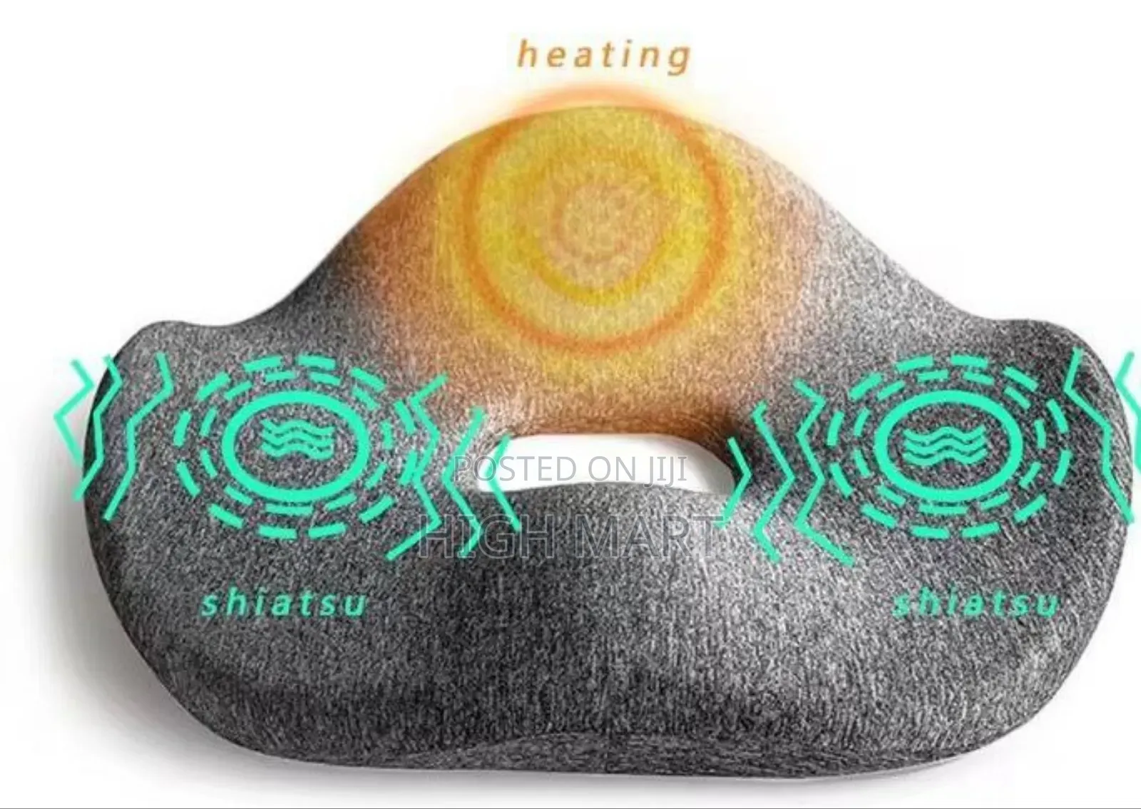 Movix Orthopedic Memory Foam Seat Cushion