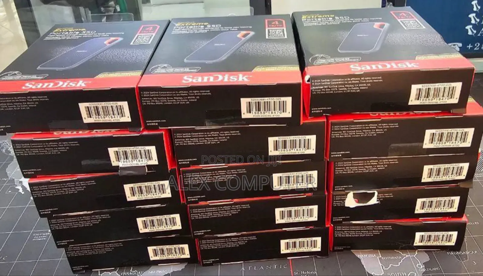 4tb Sandisk Extreme Portable SSD High Speed Storage External SSD