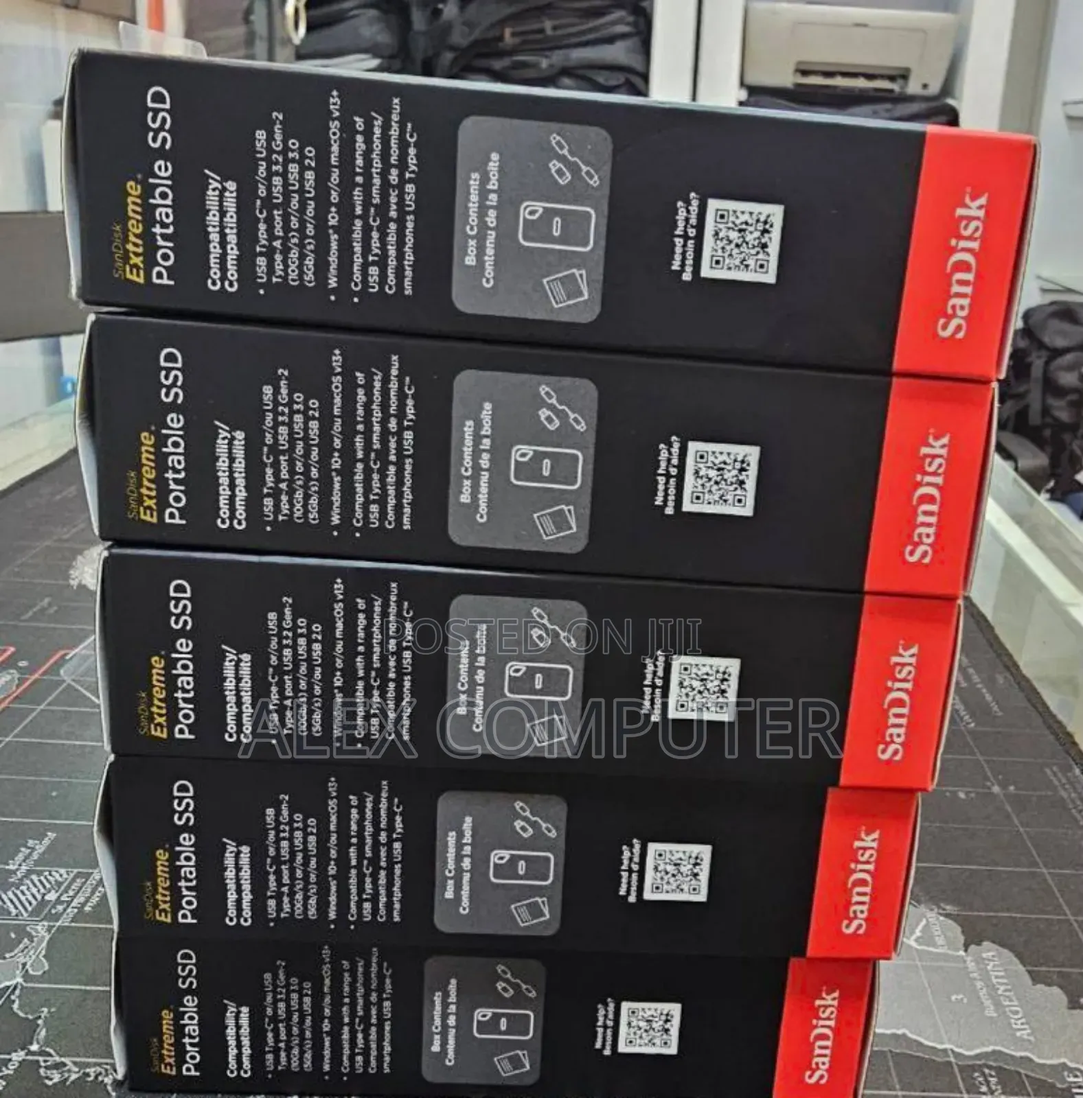 4tb Sandisk Extreme Portable SSD High Speed Storage External SSD