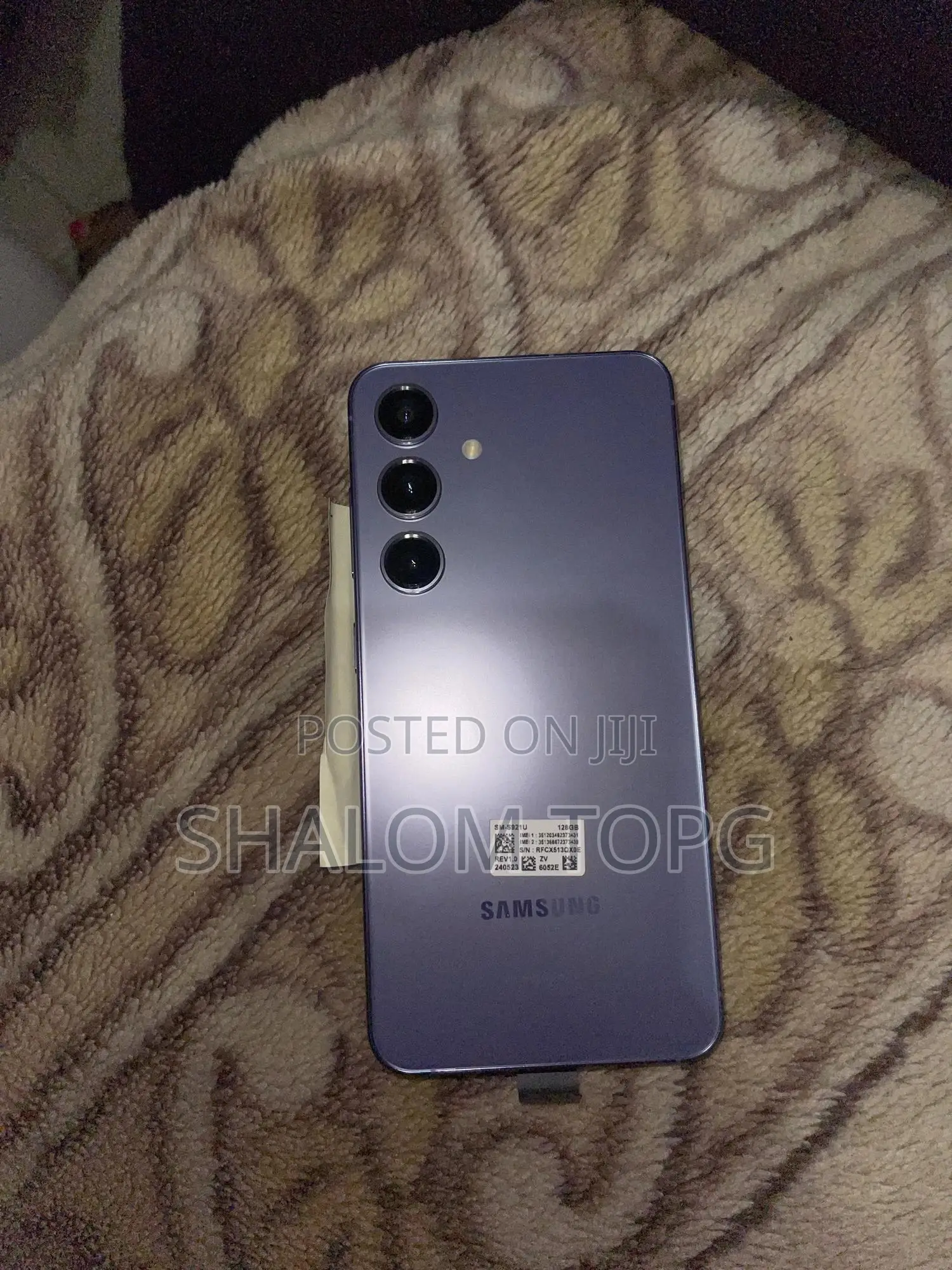 New Samsung Galaxy S24 128 GB Purple