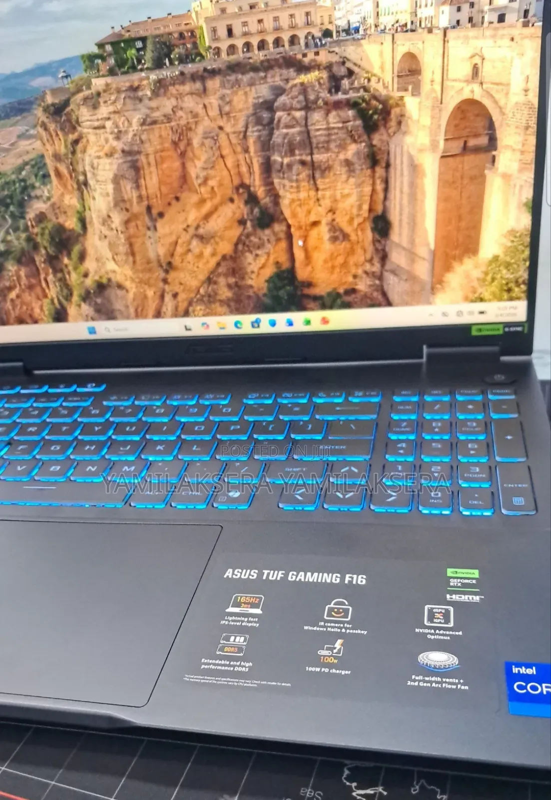 New Laptop Asus TUF Gaming F16 32GB Intel Core i7 SSD 1T