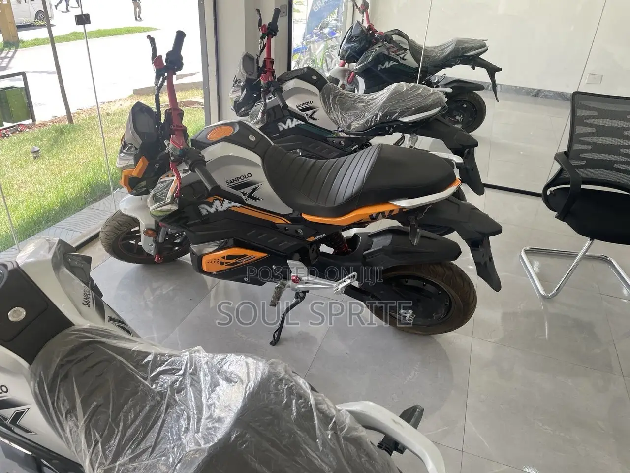 New Motorcycle 2025 Orange