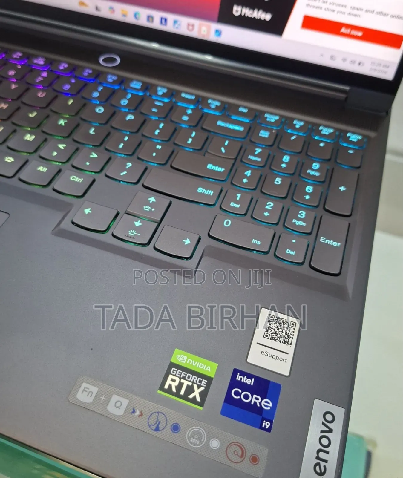 New Laptop Lenovo Legion 5 32GB Intel Core i9 SSD 1T