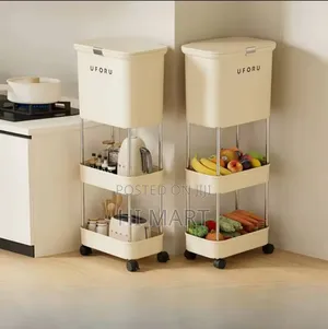 Multi Layer Kitchen And Toilet Storage Rack