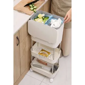 Multi Layer Kitchen And Toilet Storage Rack