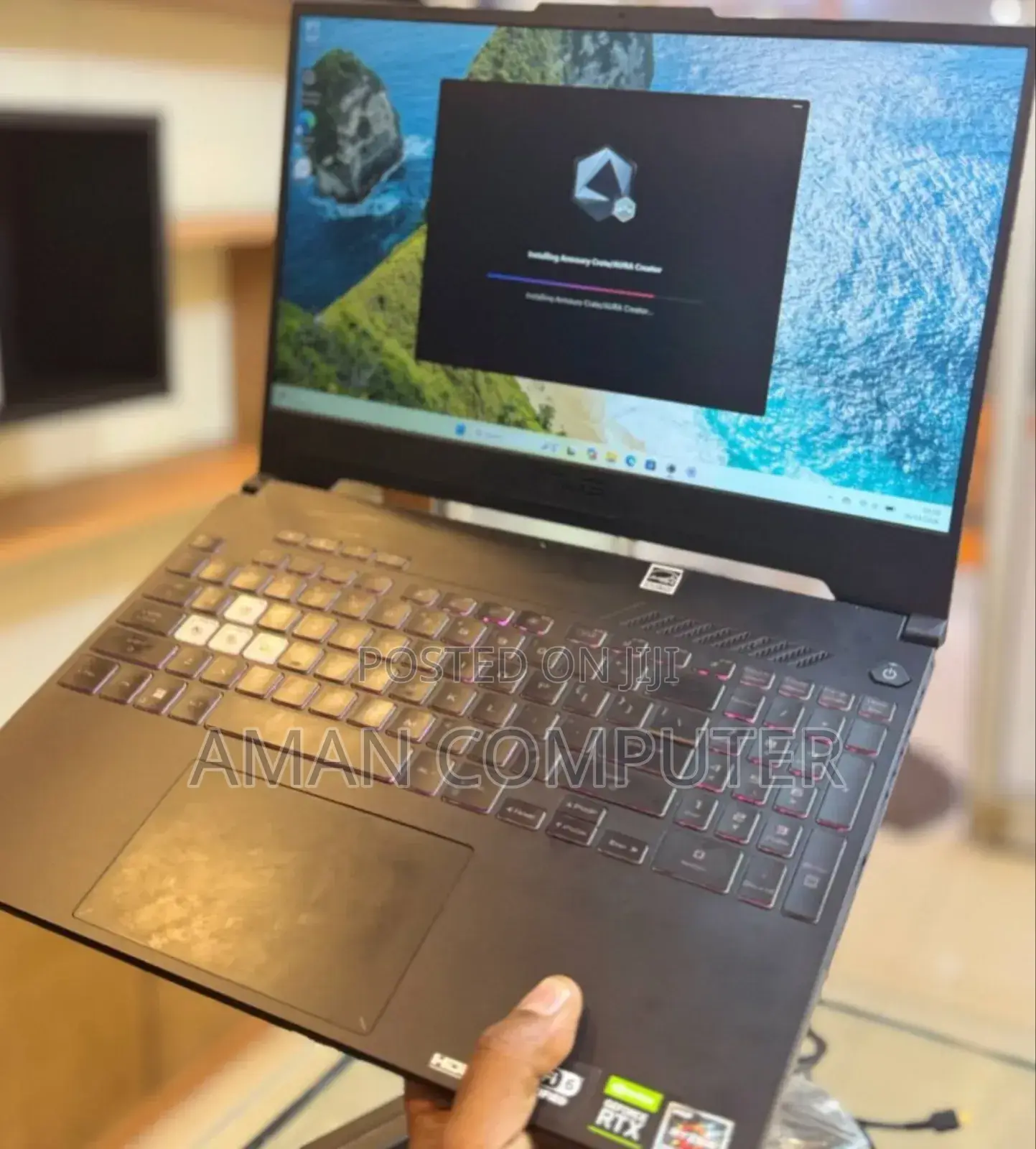 New Laptop Asus TUF Gaming A15 16GB AMD Ryzen 7 SSD 512GB