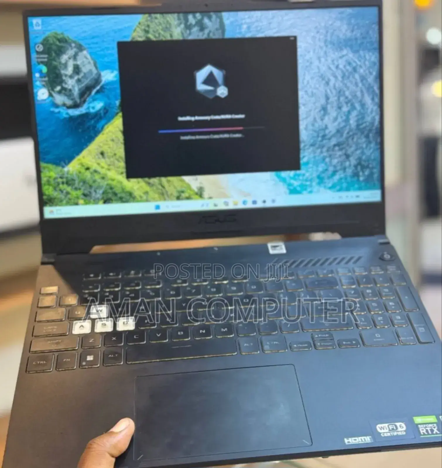 New Laptop Asus TUF Gaming A15 16GB AMD Ryzen 7 SSD 512GB