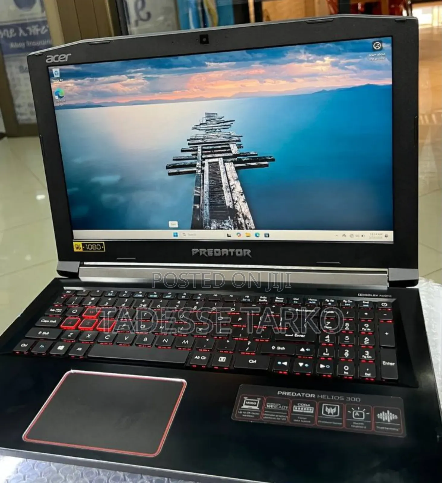 New Laptop Acer Predator Helios 300 16GB Intel Core i7 HDD+SSD 1T