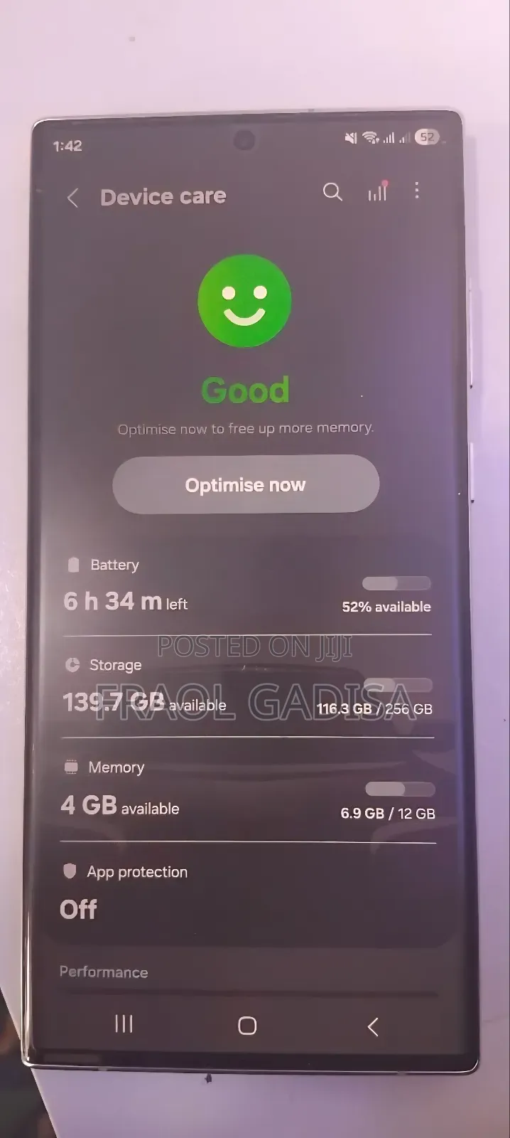 Samsung Galaxy S22 Ultra 256 GB White