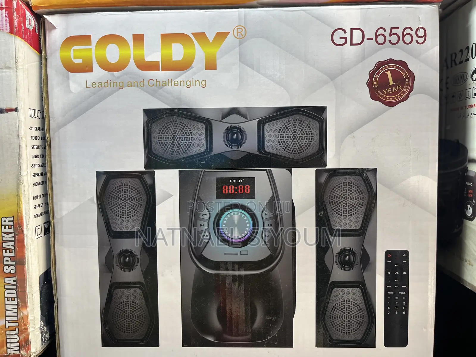 Goldy 3.1ch Multimedia Speaker