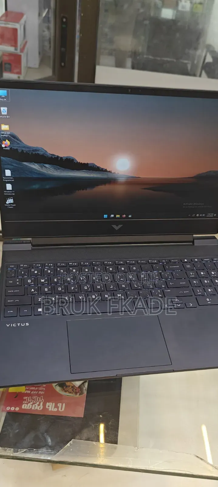 New Laptop HP Victus 15 8GB Intel Core i5 SSD 512GB