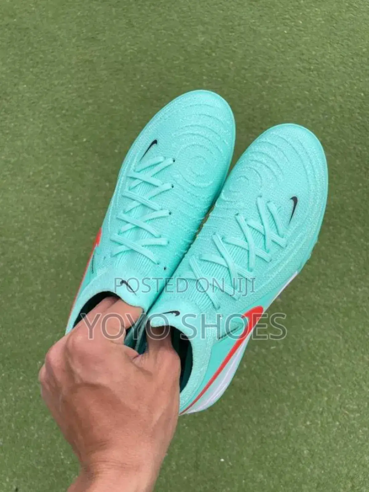 New Arrival Nike Phantom Gx2elite Tf Green Graphite Technology Shoes