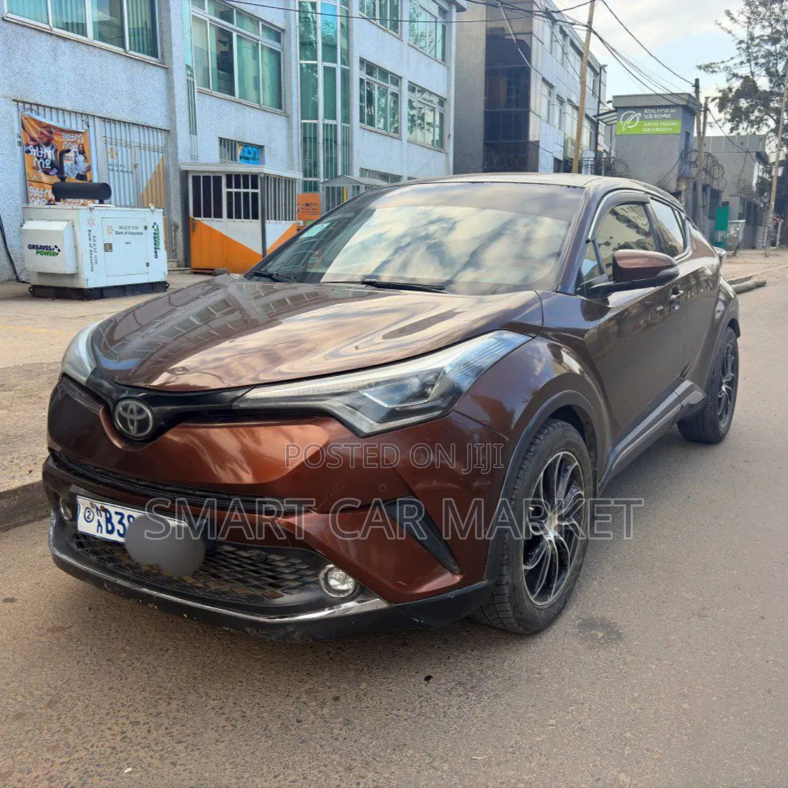 Toyota C-HR 2017 Brown