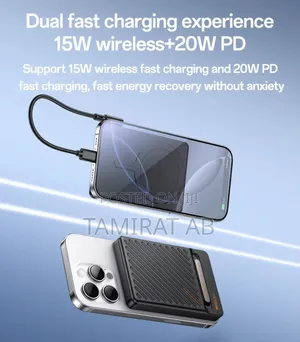 Yesido Yp77 Magnetic Wireless Charging 5000mah Power Bank