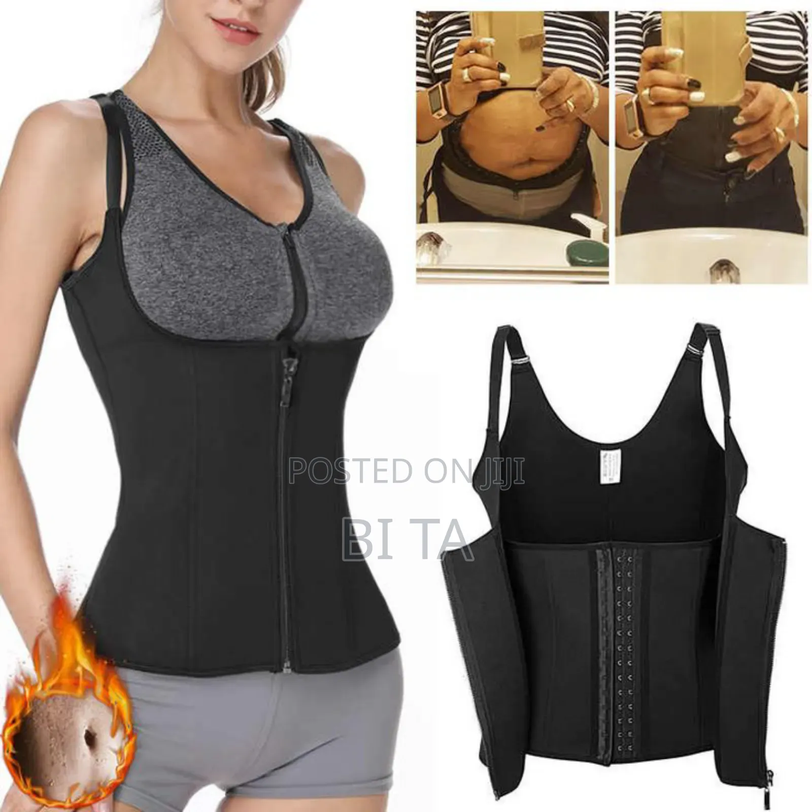 Zip Shapewear for Womens
