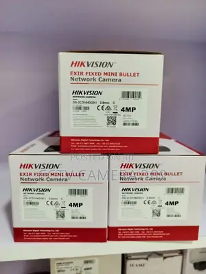 Hikvision 4mp H265 Exir Fixed Bullet