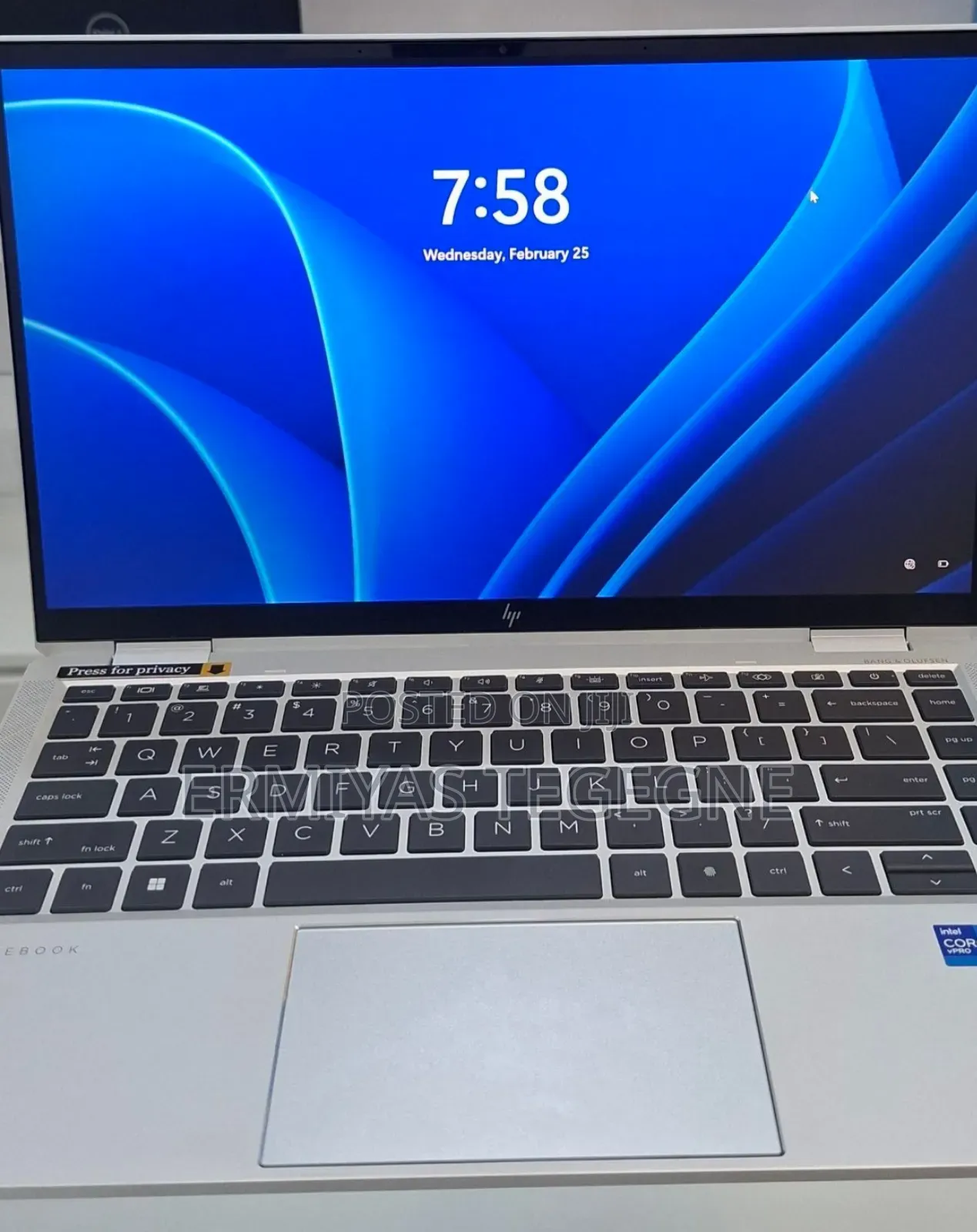 New Laptop HP EliteBook 840 16GB Intel Core i7 SSD 512GB
