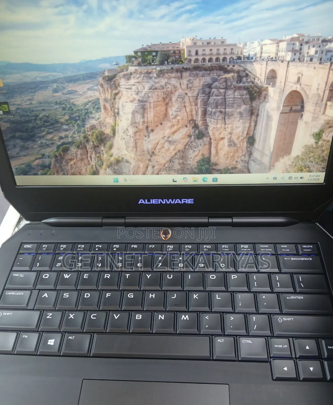 New Laptop Alienware M15 r3 8GB Intel Core i5 SSD 256GB