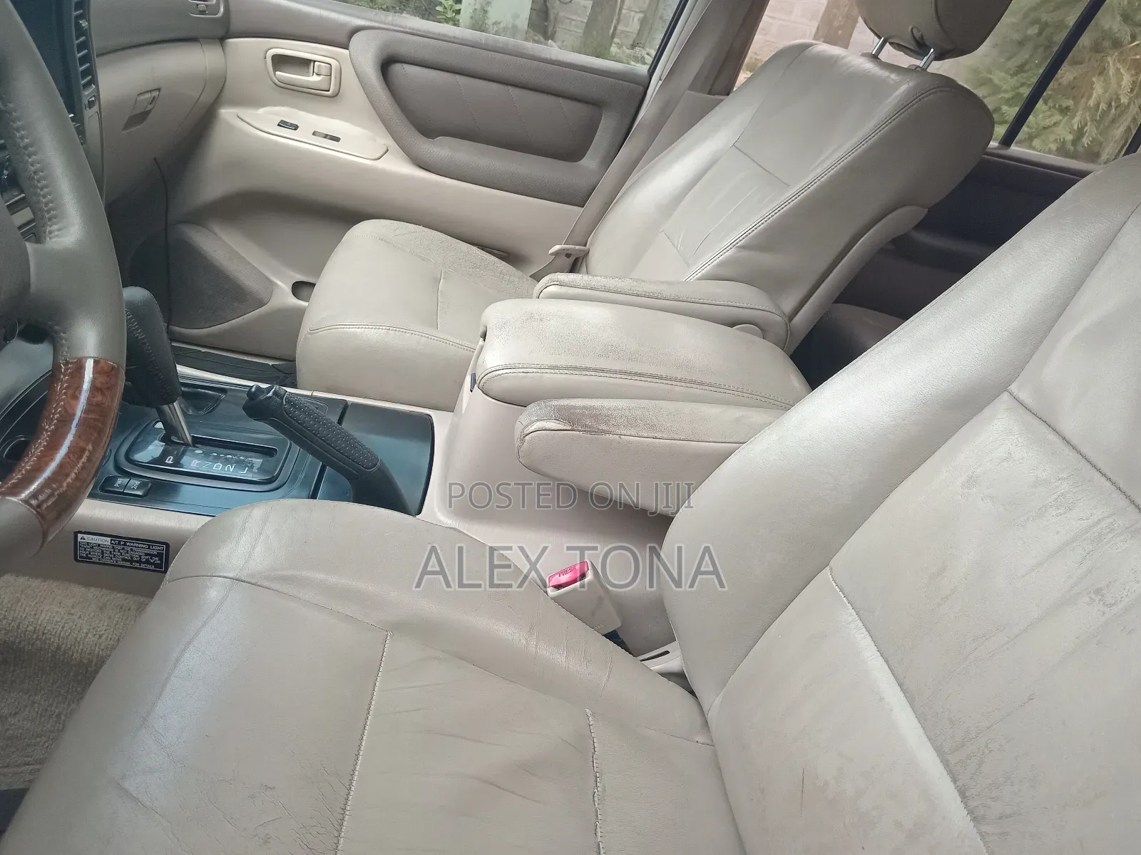 Toyota Land Cruiser 2002 Gray