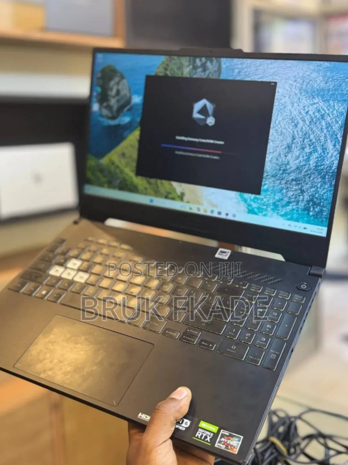 New Laptop Asus TUF Gaming A15 16GB AMD Ryzen 7 SSD 512GB