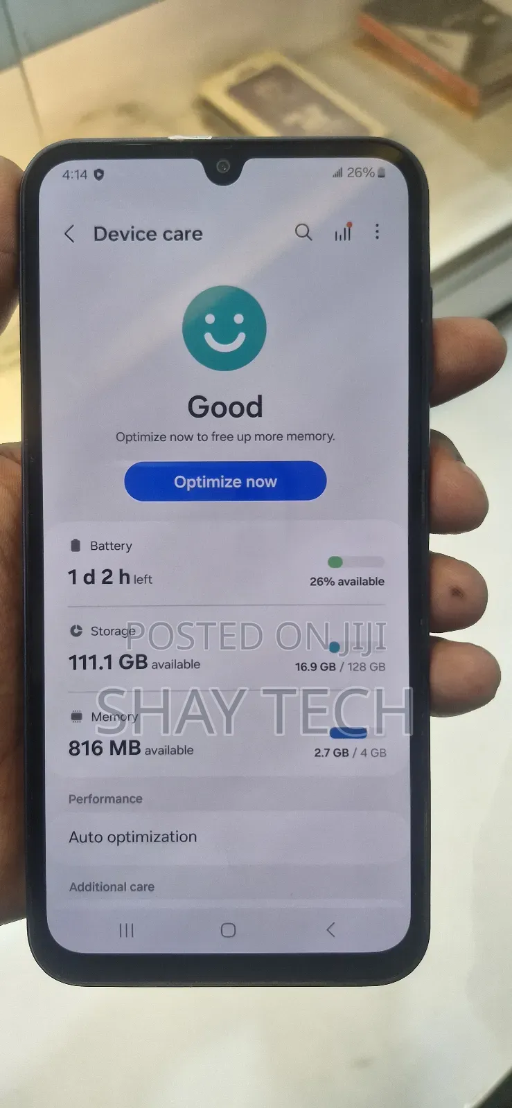 New Samsung Galaxy A15 5G 128 GB Blue