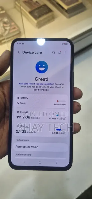 New Samsung Galaxy A54 5G 128 GB Black