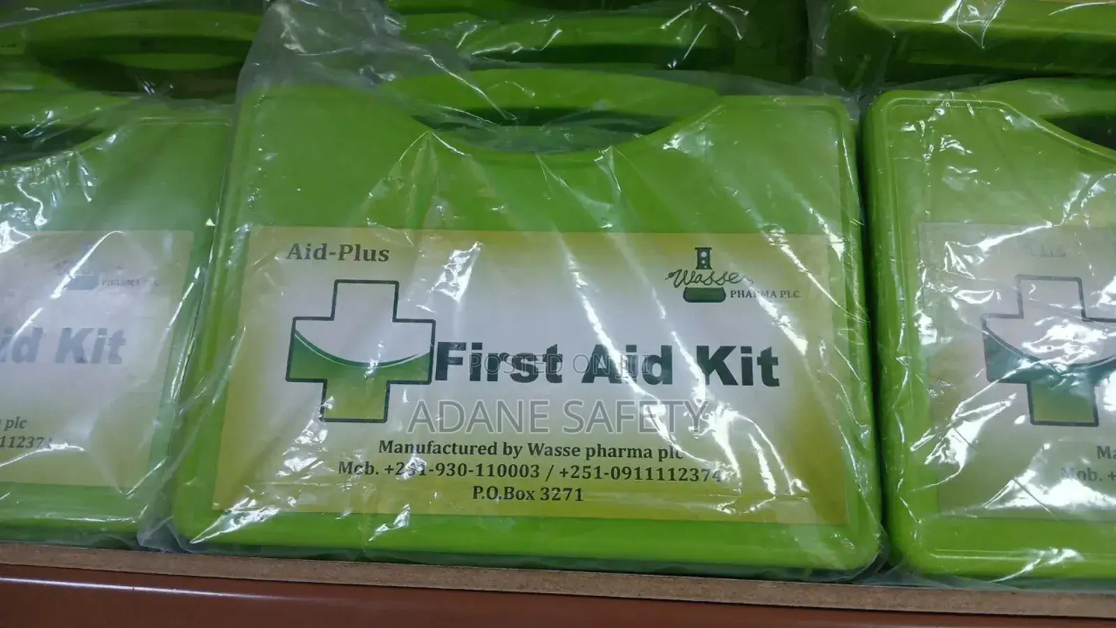 Safety First Aid Kit | የመጀመሪያ እርዳታ መስጫ ኪት