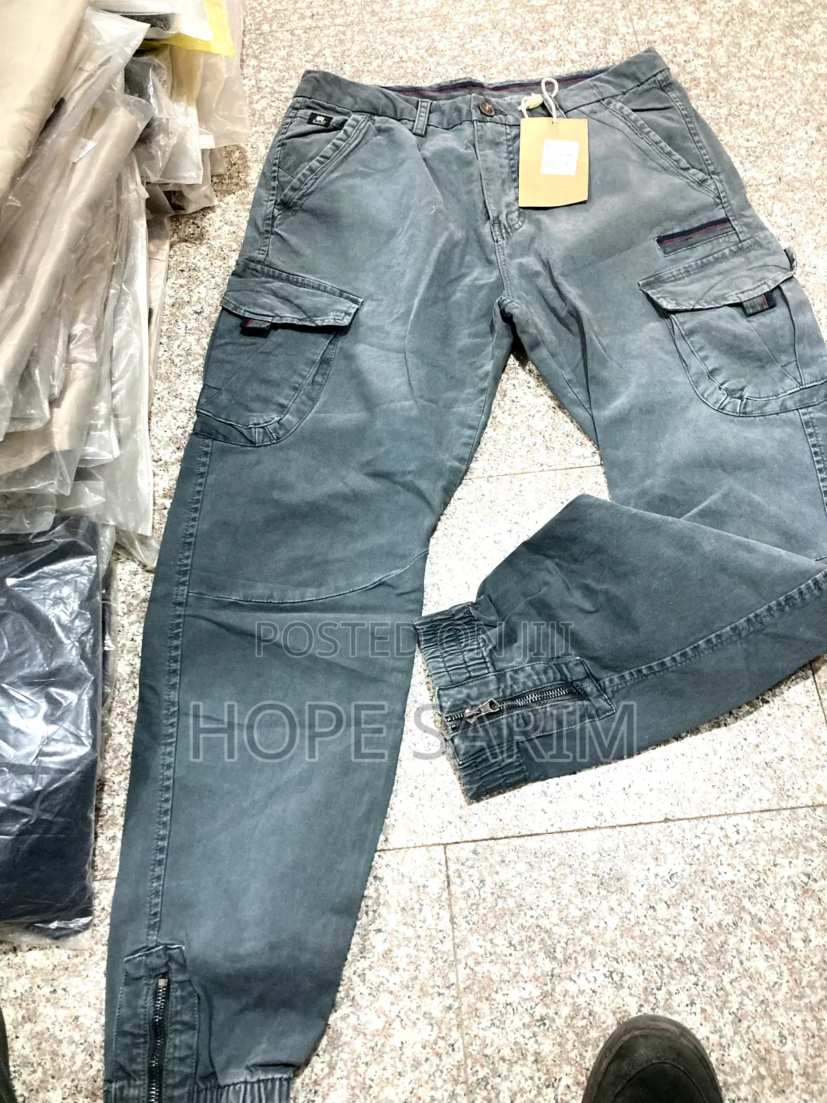 Gray Pants