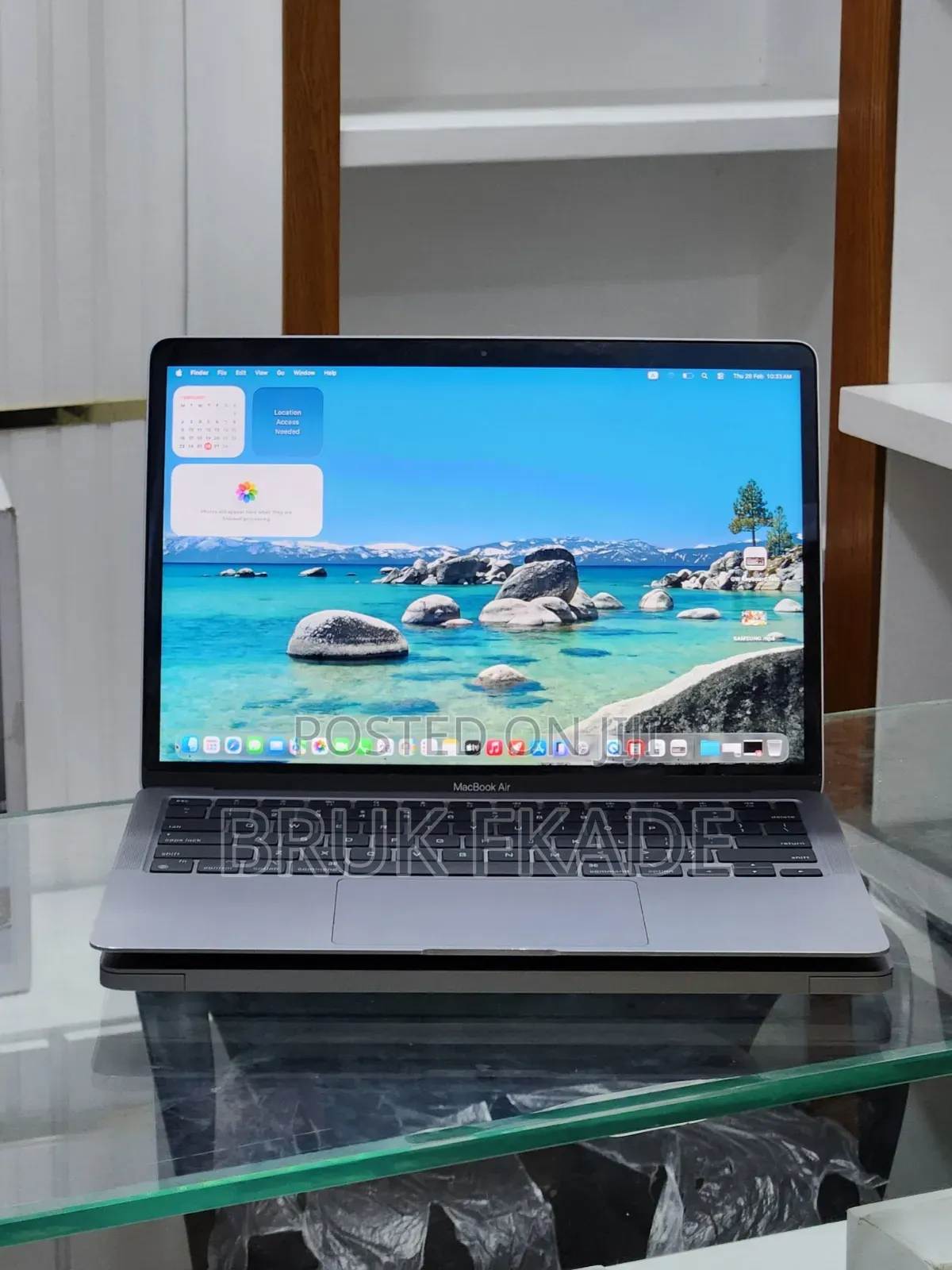 New Laptop Apple MacBook Air 2020 M1 8GB Apple M1 SSD 256GB