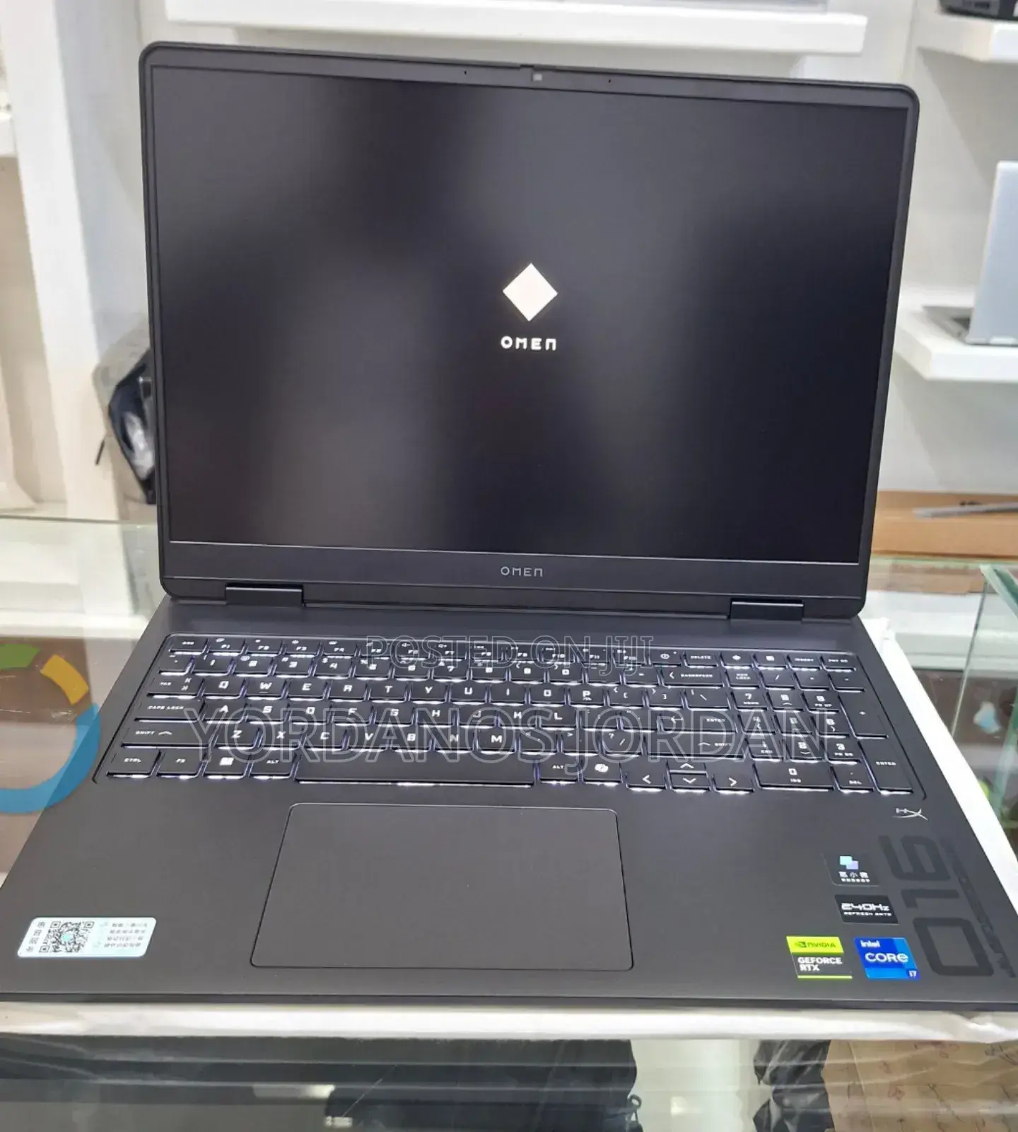 New Laptop HP Omen 16 16GB Intel Core i7 SSD 1T