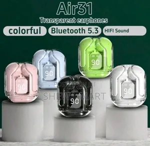 T2 Wireless Bluetooth Headset Bluetooth Earbuds Transparent Power