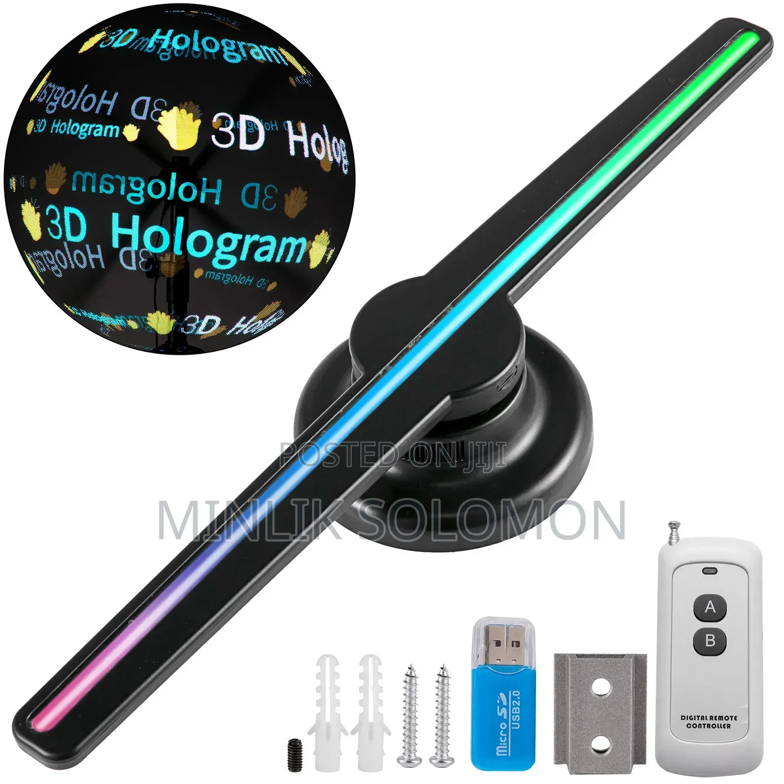 3d Hologram Fan