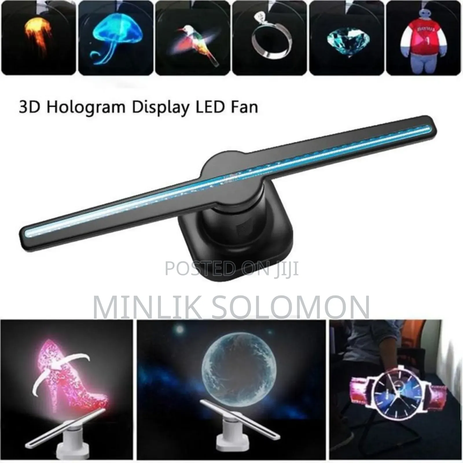 3d Hologram Fan