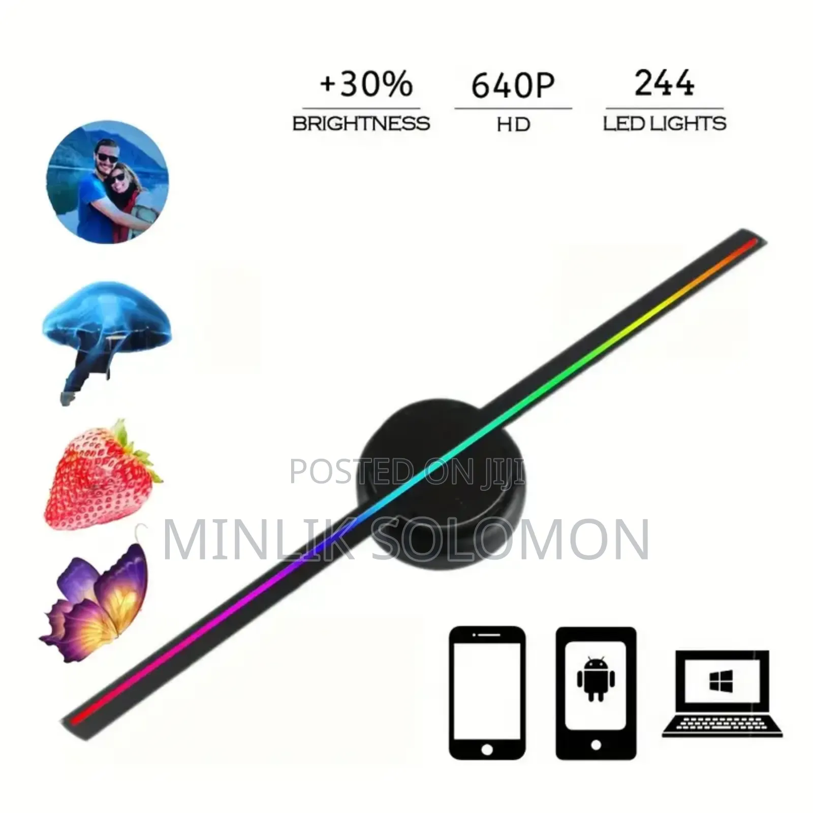3d Hologram Fan