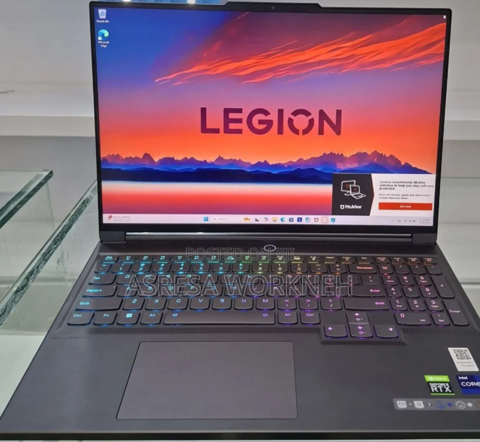 New Laptop Lenovo Legion Slim 5 16GB Intel Core i9 SSD 1T