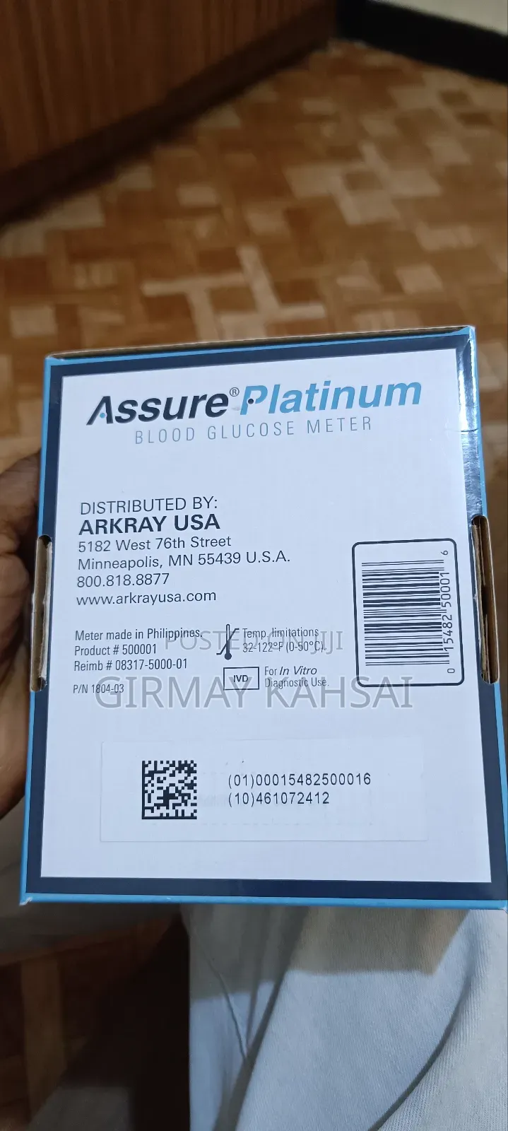 Assure Platinum Blood Glucose Meter