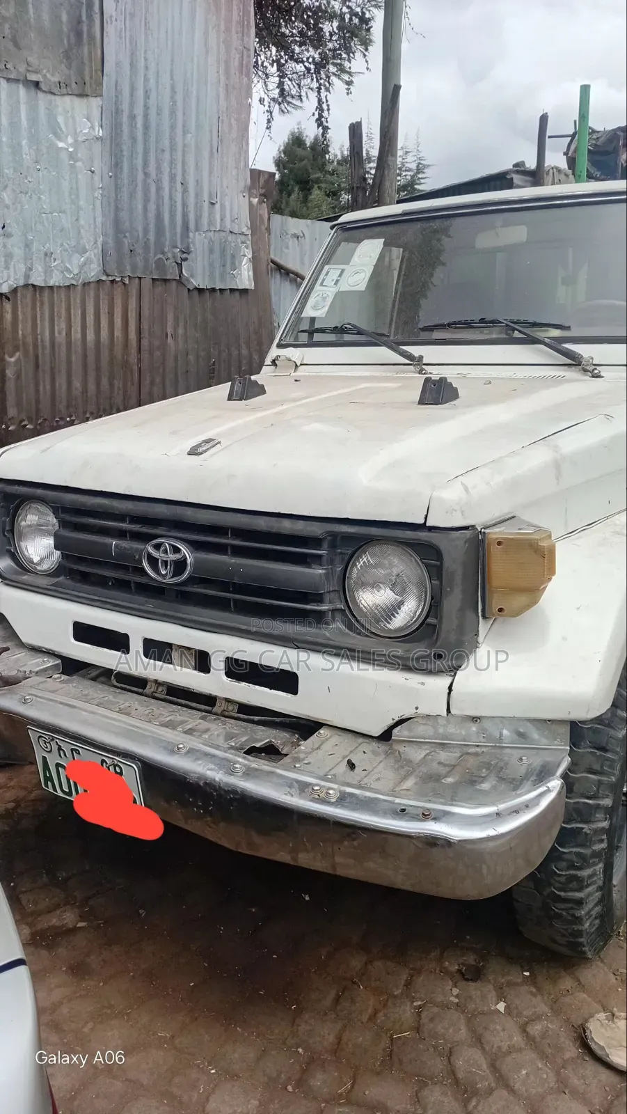 Toyota Land Cruiser 1998 White