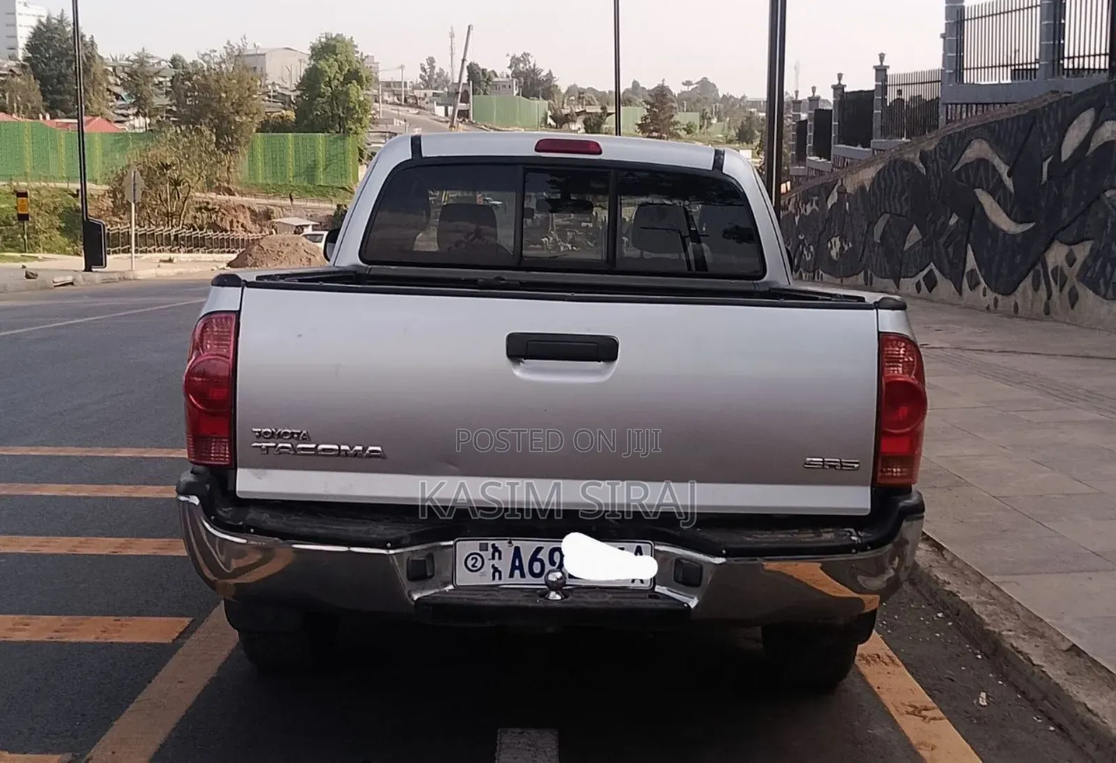 Toyota Tacoma Access Cab 2007 Silver