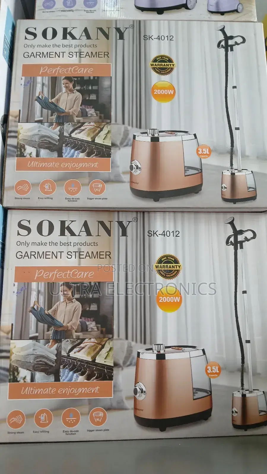 Steamer, Sokany Garment Steamer,A Household Appliance Designed Remove