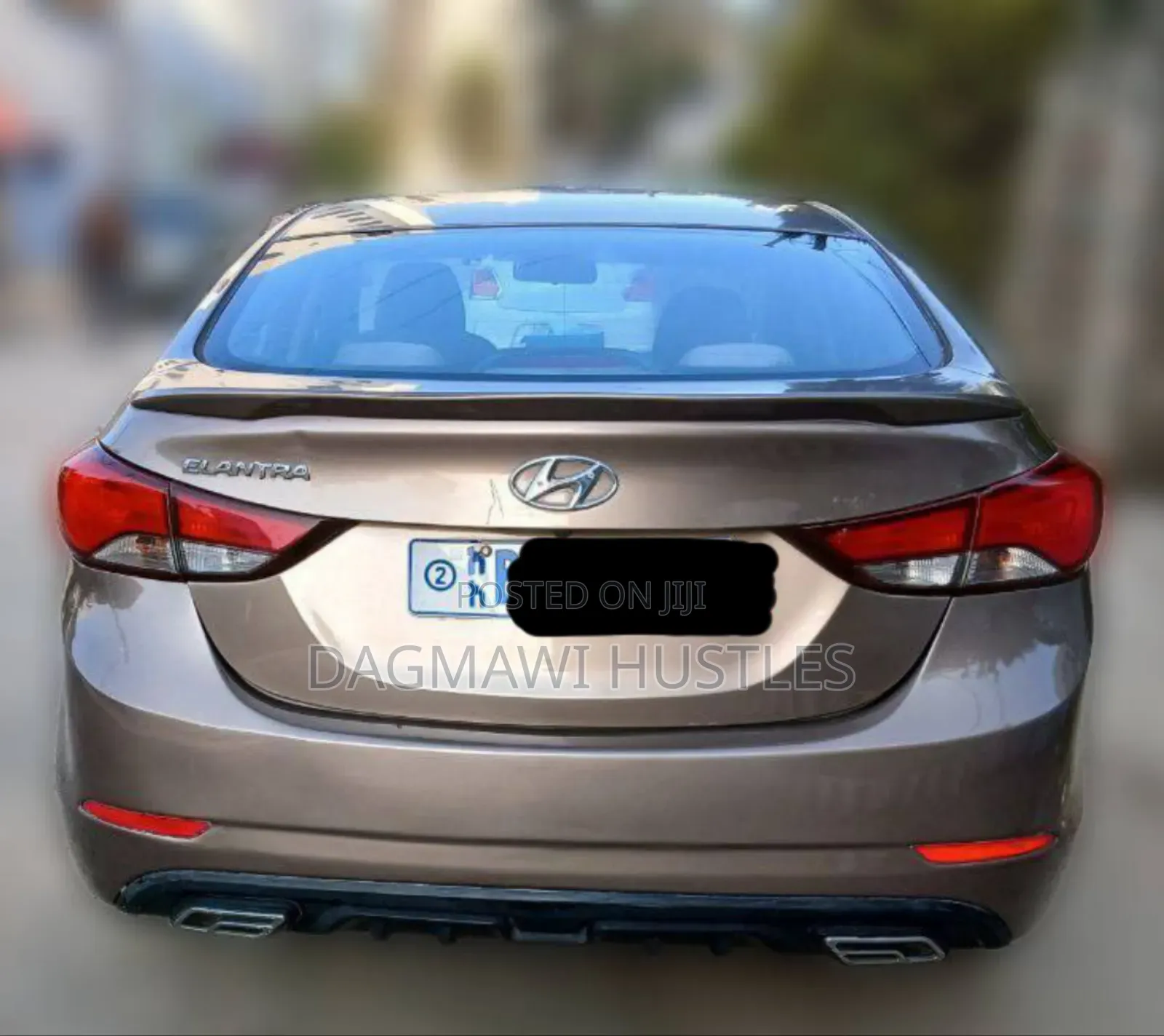 Hyundai Elantra 2015 Brown
