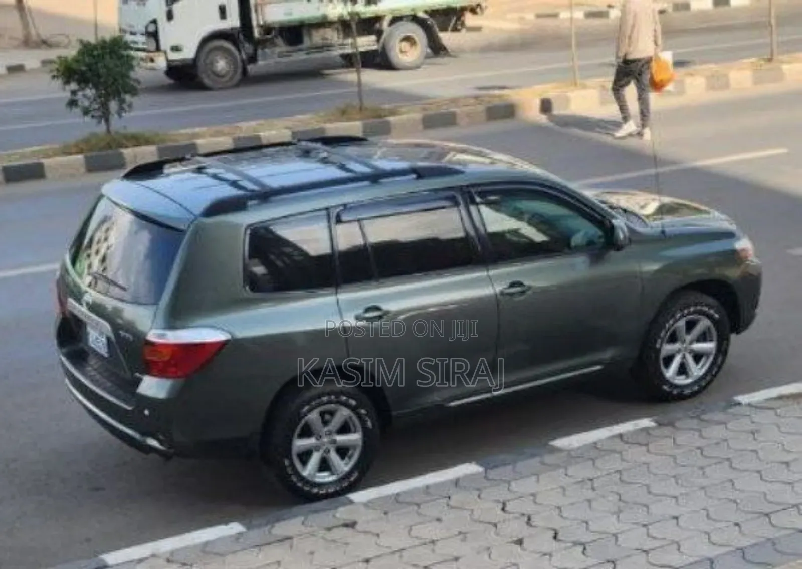 Toyota Highlander 4x4 2007 Gray
