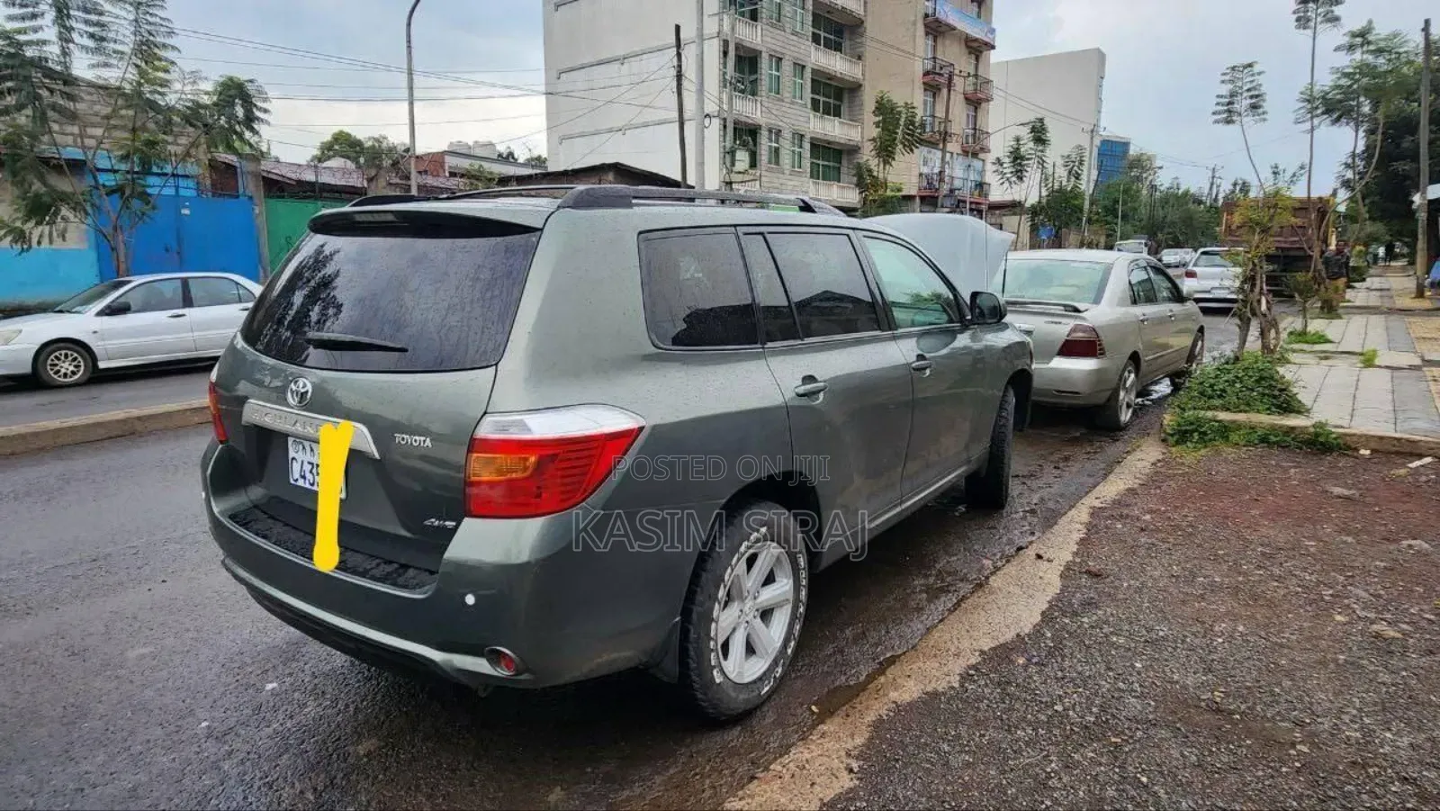 Toyota Highlander 4x4 2007 Gray