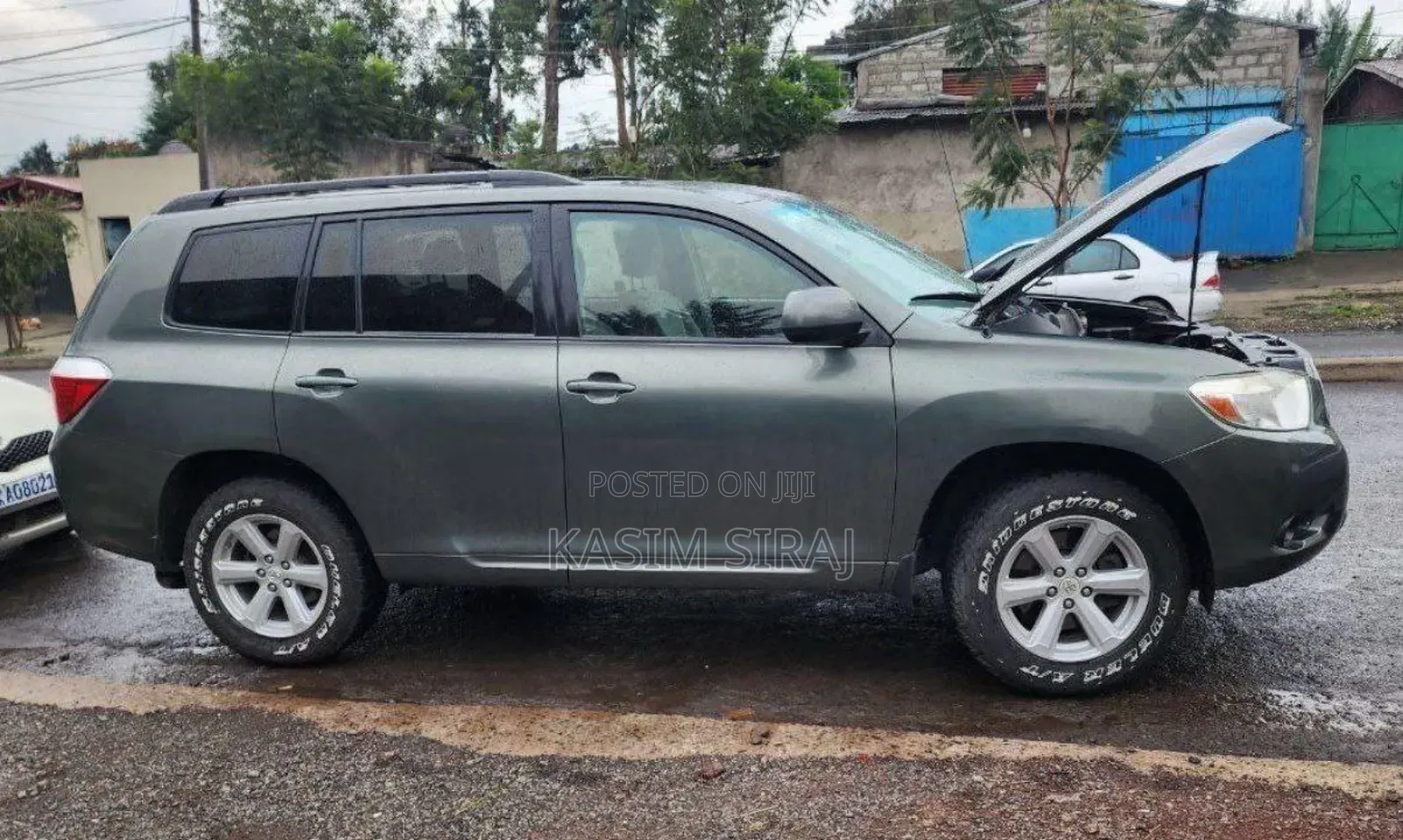 Toyota Highlander 4x4 2007 Gray
