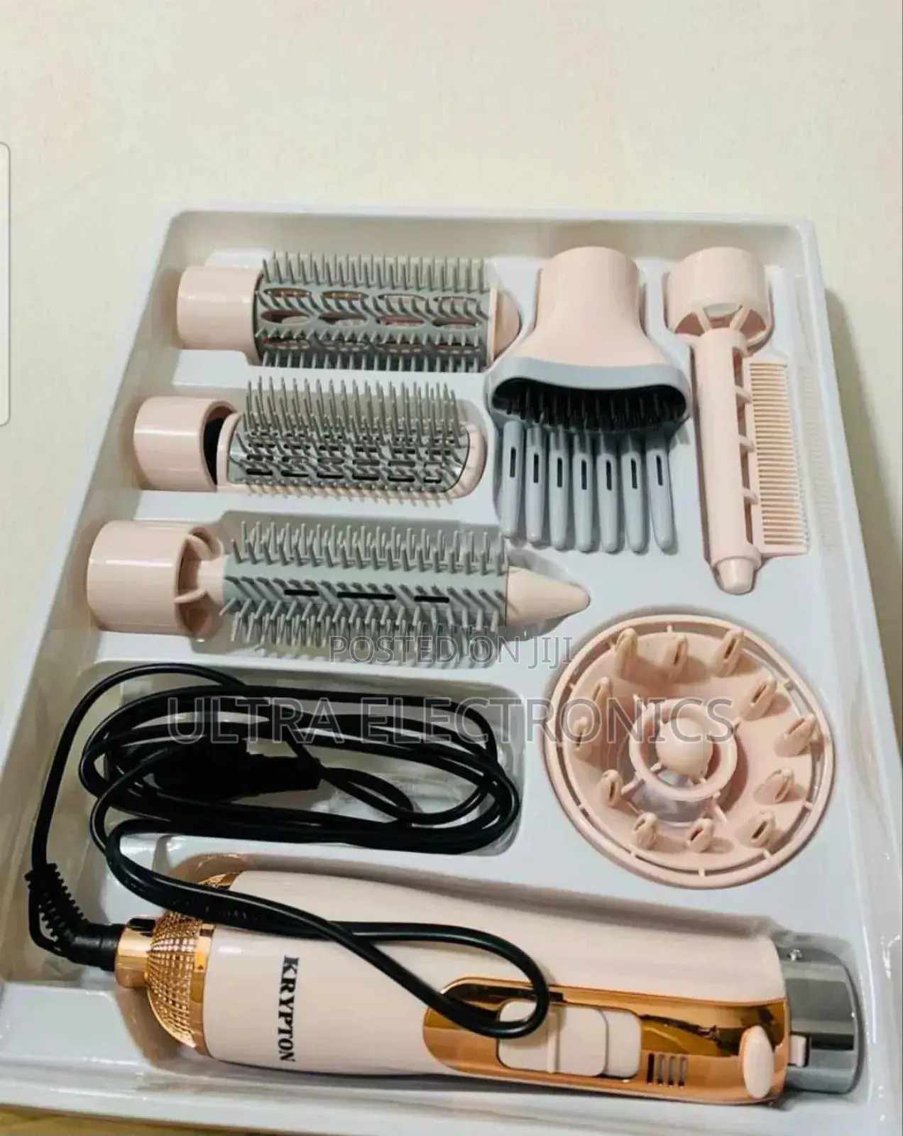 Hair Styler Krypton 7 in 1 Hair Styler 7 በ 1 የፀጉር መስሪያ ማድረቂያ