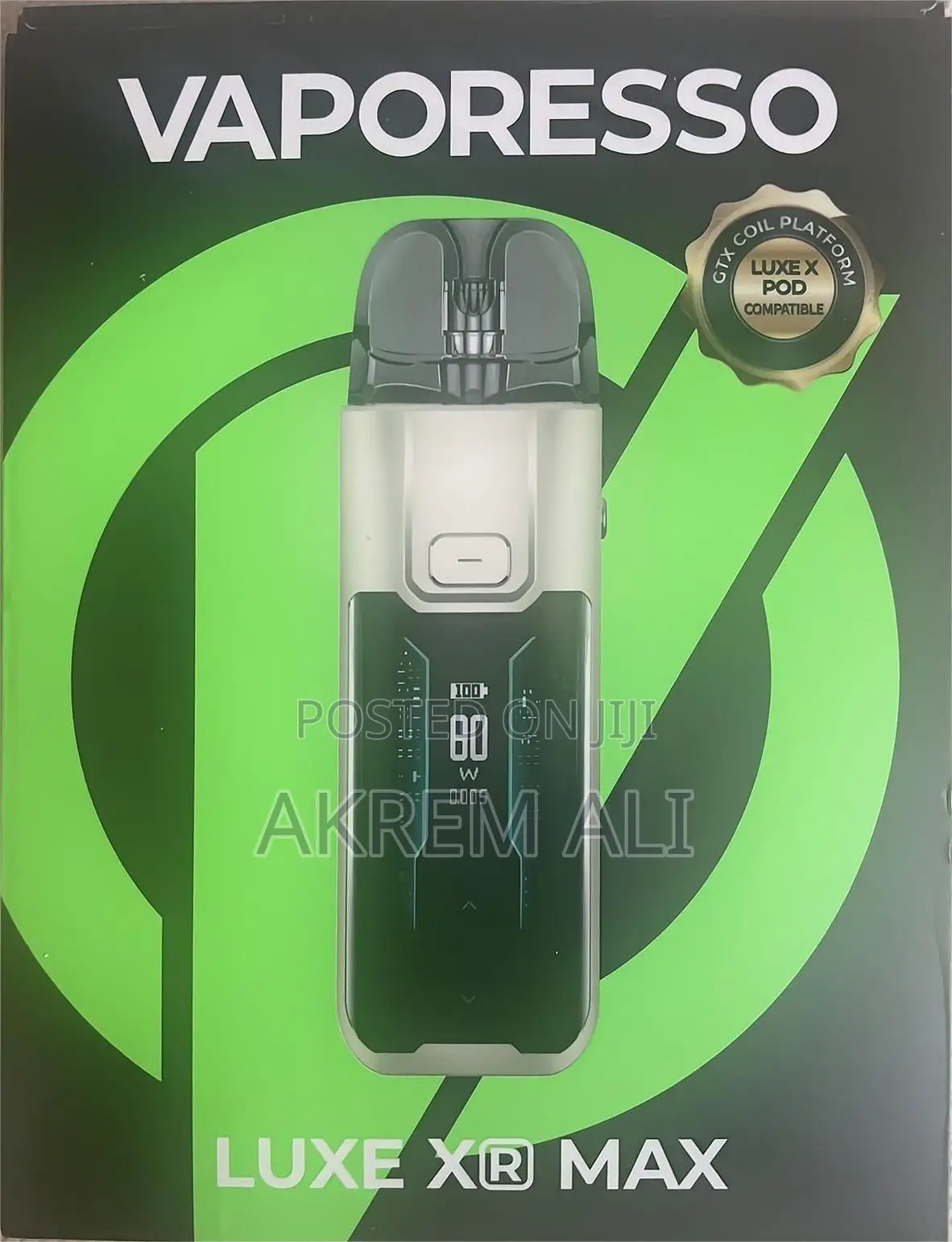 Vaporesso Luxe Xr Max Refillable Vape ቬፕ/ሺሻ