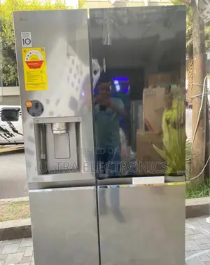 Lg Instaview Side-by-Side Refrigerator.Instaview Technology: Features