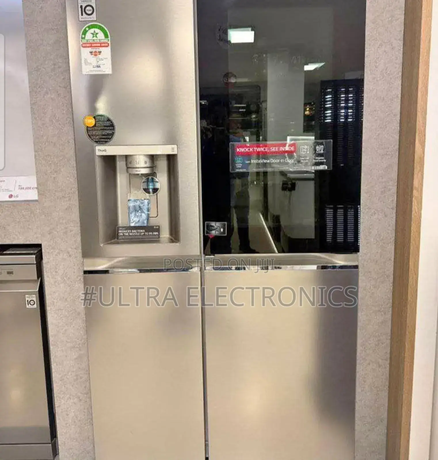 Lg Instaview Door-in-Door Refrigerator, Available. Key Feature: